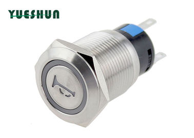 Trung Quốc LED Light Car Horn Push Nút Switch Chống phá hoại tạm thời Tự thiết lập lại nhà máy sản xuất