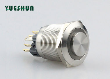 Trung Quốc Nút nhấn Latching LED đa năng, Công tắc nút nhấn 25 mm / 22mm nhà phân phối