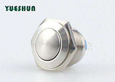 Trung Quốc Nút bấm bằng kim loại gồ ghề chuẩn 16mm Đầu bóng có tuổi thọ cao nhà máy sản xuất