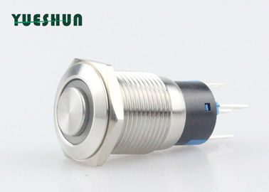 Trung Quốc Tự khóa Kim loại LED Nút nhấn Chuyển đổi Bền Bình thường Mở Bình thường Chided nhà máy sản xuất